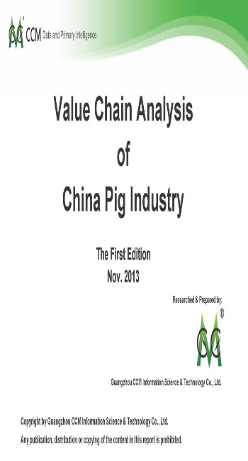 Value Chain Analysis of China Pig Industry